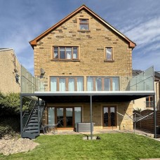 8.6 Metre Walk-Out Balcony and External Steel Staircase, Dronfield 8.6 Metre Walk-Out Balcony and External Steel Staircase, Dronfield